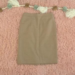J Crew Pencil Skirt Size 2